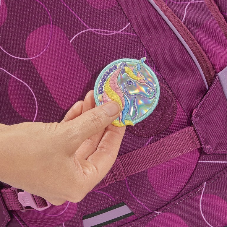 Rucksack Joker Berry Bubbles, Farbe: rosa/pink, Marke: Coocazoo, EAN: 4047443477231, Abmessungen in cm: 30x42x20, Bild 8 von 11