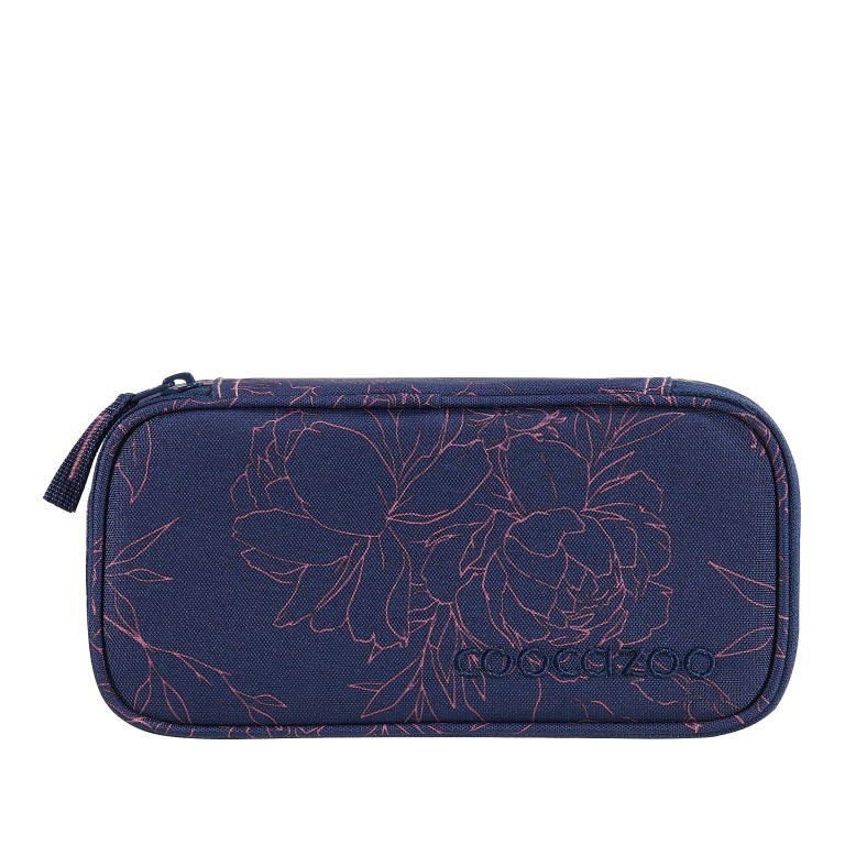 Federmäppchen Sweet Rose, Farbe: blau/petrol, Marke: Coocazoo, EAN: 4047443475336, Abmessungen in cm: 24x11x6, Bild 1 von 2