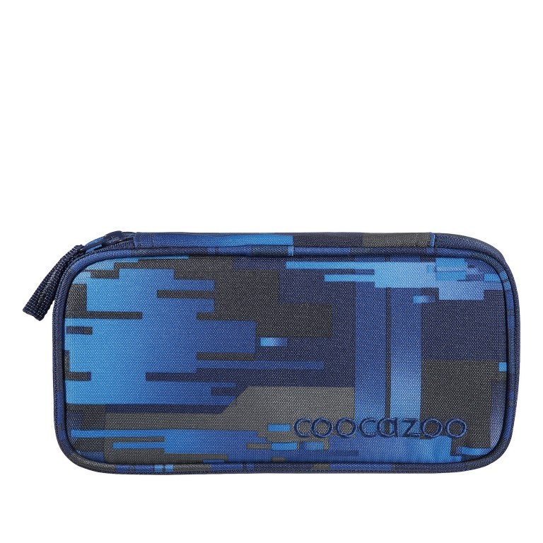 Federmäppchen Deep Matrix, Farbe: blau/petrol, Marke: Coocazoo, EAN: 4047443468253, Abmessungen in cm: 24x11x6, Bild 1 von 2