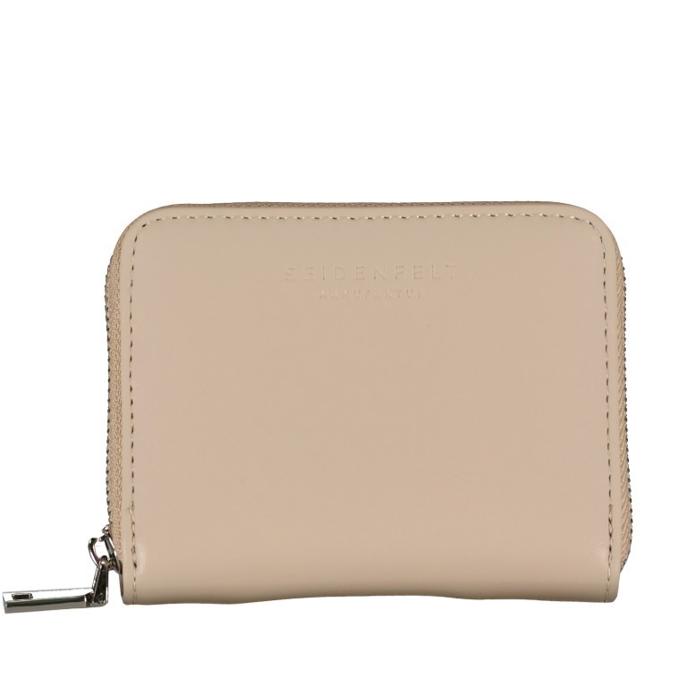 Geldbörse Ylva Sand Silver, Farbe: beige, Marke: Seidenfelt, EAN: 4251817608194, Abmessungen in cm: 11x8x2, Bild 1 von 4