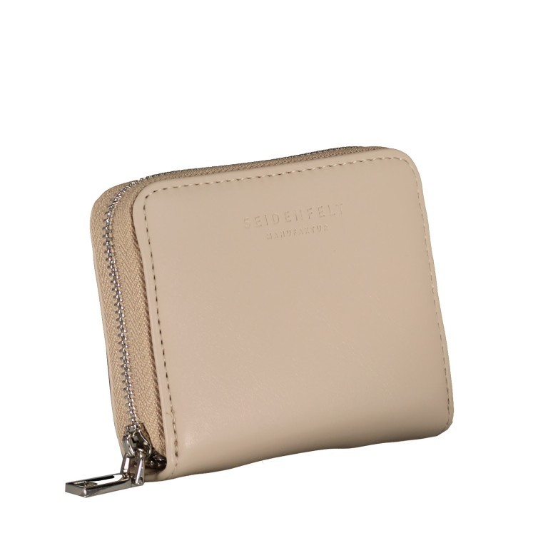 Geldbörse Ylva Sand Silver, Farbe: beige, Marke: Seidenfelt, EAN: 4251817608194, Abmessungen in cm: 11x8x2, Bild 2 von 4