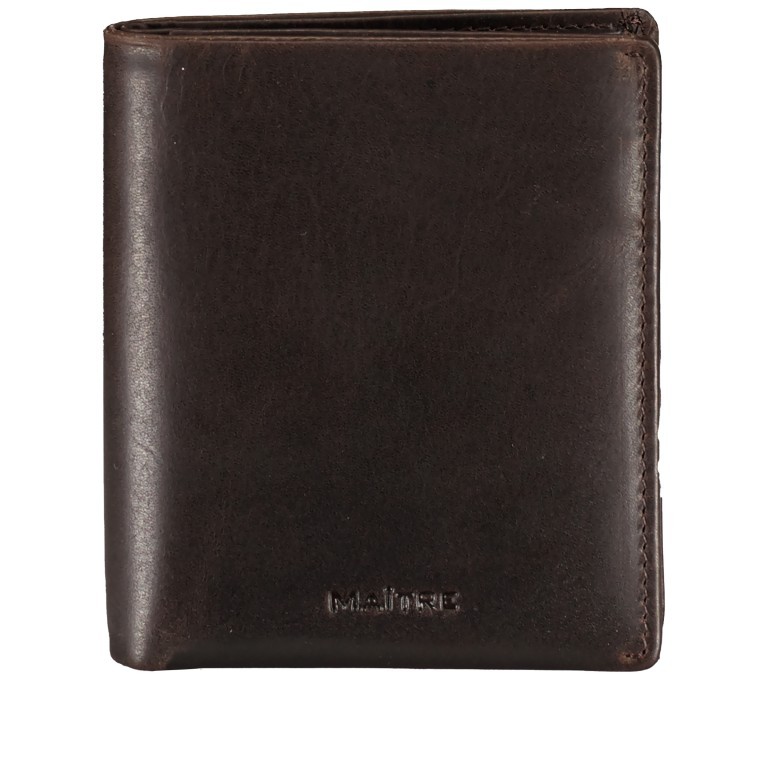 Geldbörse Birkheim Habert mit RFID-Schutz Dunkelbraun, Farbe: braun, Marke: Maitre, EAN: 4048835007494, Abmessungen in cm: 9x10x2, Bild 1 von 4