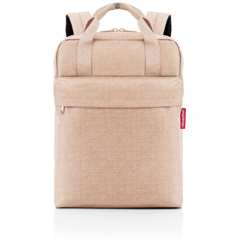 Rucksack Allday Backpack M mit Laptopfach 15 Zoll Twist Coffee, Farbe: beige, Marke: Reisenthel, EAN: 4012013727962, Abmessungen in cm: 30x39x13, Bild 1 von 3