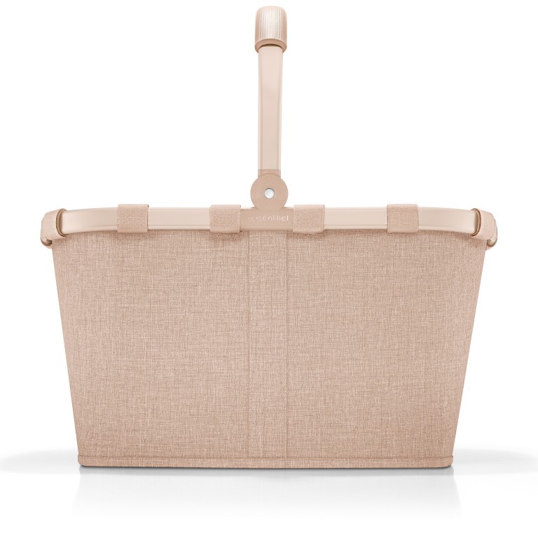 Einkaufskorb Carrybag Frame Twist Coffee, Farbe: beige, Marke: Reisenthel, EAN: 4012013727931, Abmessungen in cm: 48x29x28, Bild 2 von 6