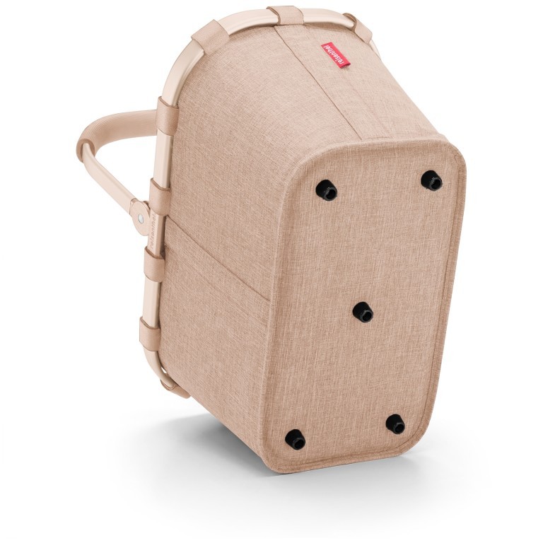 Einkaufskorb Carrybag Frame Twist Coffee, Farbe: beige, Marke: Reisenthel, EAN: 4012013727931, Abmessungen in cm: 48x29x28, Bild 5 von 6