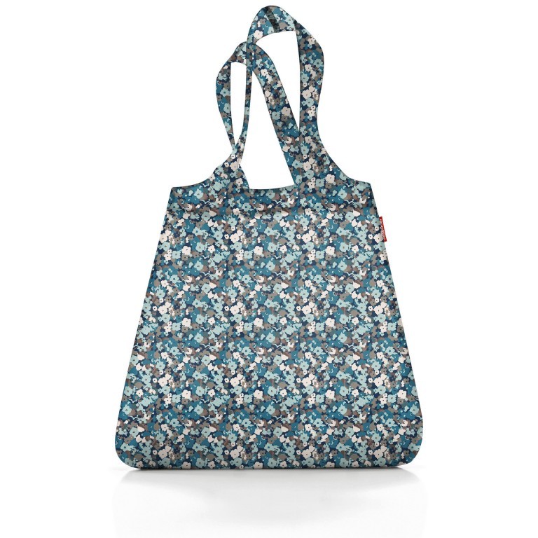 Falttasche Mini Maxi Shopper Viola Celeste, Farbe: blau/petrol, Marke: Reisenthel, EAN: 4012013727269, Abmessungen in cm: 43.5x63x6, Bild 1 von 2