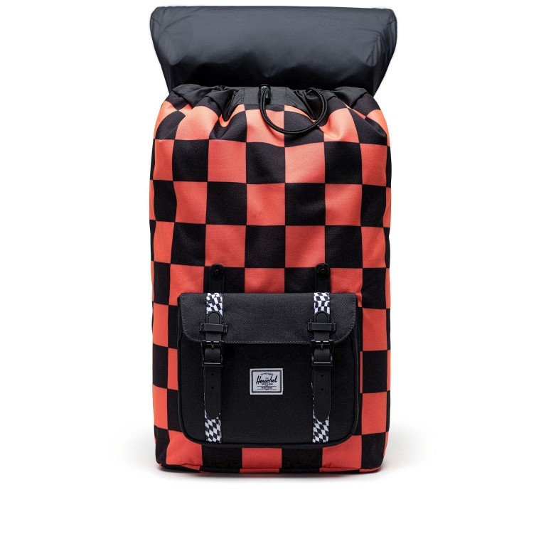 Rucksack Little America mit Laptopfach 15 Zoll Volumen 23 Liter Checker Pattern Clash, Farbe: bunt, Marke: Herschel, EAN: 0828432529858, Abmessungen in cm: 28.56x49.9x17.78, Bild 2 von 5