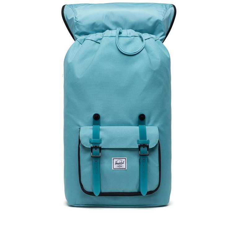 Rucksack Little America mit Laptopfach 15 Zoll Volumen 23 Liter Neon Blue, Farbe: grün/oliv, Marke: Herschel, EAN: 0828432529766, Abmessungen in cm: 28.56x49.9x17.78, Bild 2 von 5