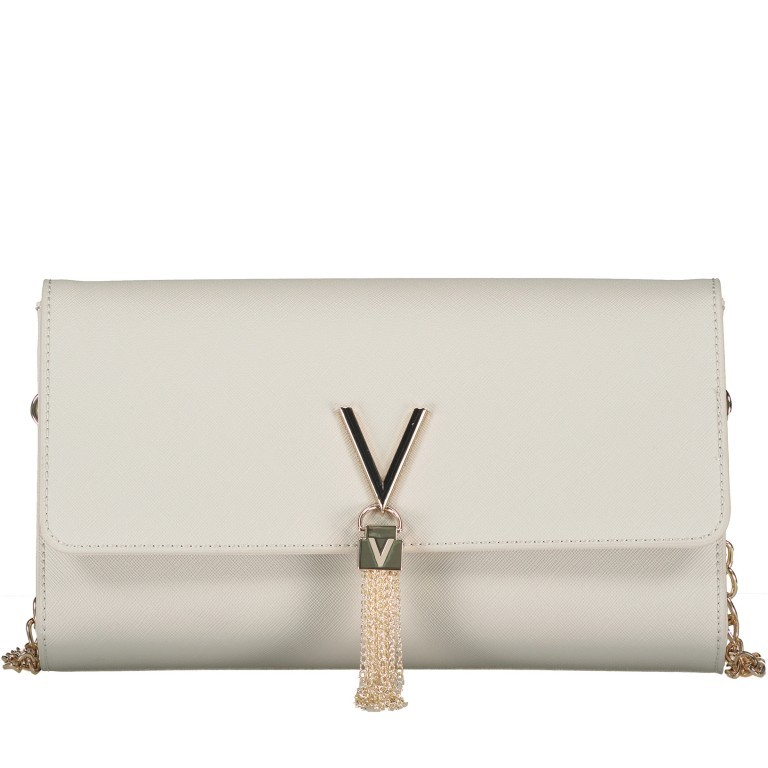 Umhängetasche Divina Ghiaccio, Farbe: grau, Marke: Valentino Bags, EAN: 8058043024431, Abmessungen in cm: 27.5x16x6, Bild 1 von 7