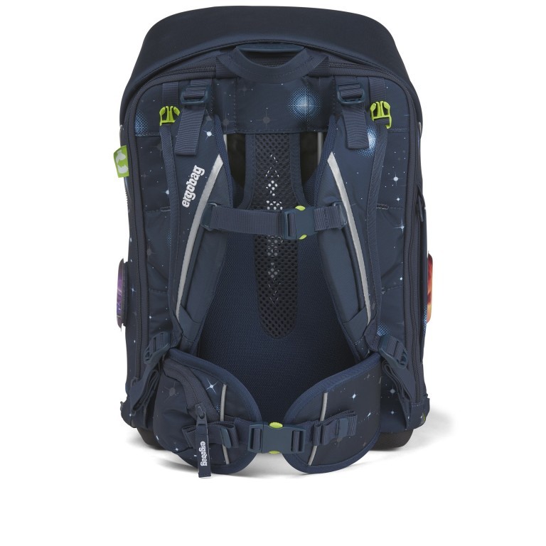 Schulranzen Wide Galaxy Glow Edition Set 5-teilig KoBärnikus, Farbe: blau/petrol, Marke: Ergobag, EAN: 4057081124381, Abmessungen in cm: 28x40x25, Bild 5 von 11