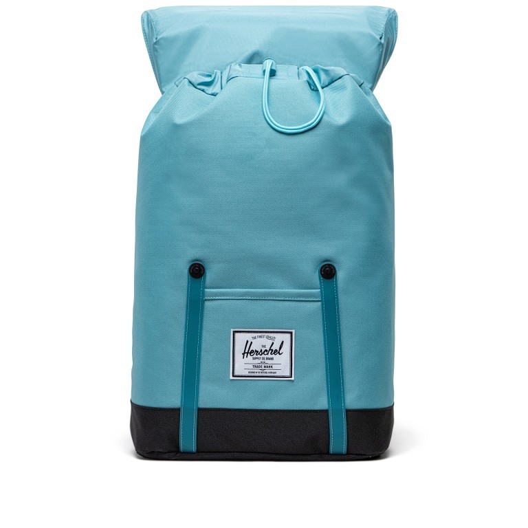 Rucksack Retreat Rubber Straps Volumen 18 Liter Neon Blue, Farbe: grün/oliv, Marke: Herschel, EAN: 0828432529452, Abmessungen in cm: 34x46x12, Bild 2 von 5