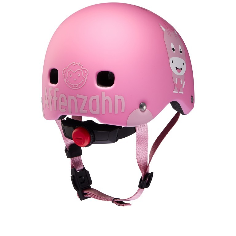 Roller- / Fahrradhelm S Einhorn, Farbe: rosa/pink, Marke: Affenzahn, EAN: 4057081115068, Abmessungen in cm: 19x13.5x23, Bild 4 von 5