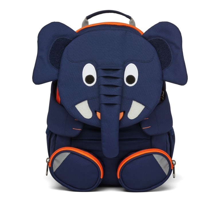 Rucksack Großer Freund für Kinder Elefant, Farbe: blau/petrol, Marke: Affenzahn, EAN: 4057081048694, Abmessungen in cm: 20x31x12, Bild 1 von 5