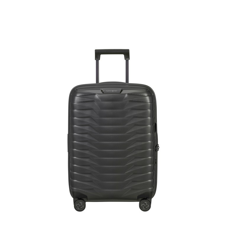 Koffer Proxis Spinner 55 Matt Graphit, Farbe: anthrazit, Marke: Samsonite, EAN: 5400520161956, Abmessungen in cm: 40x55x20, Bild 1 von 15