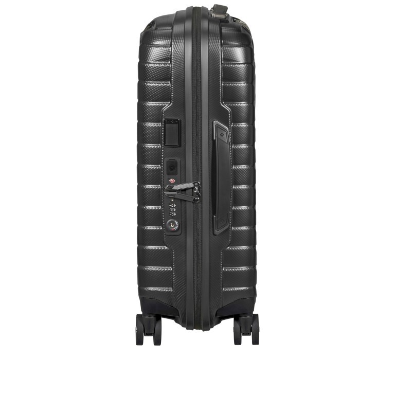 Koffer Proxis Spinner 55 Matt Graphit, Farbe: anthrazit, Marke: Samsonite, EAN: 5400520161956, Abmessungen in cm: 40x55x20, Bild 3 von 15