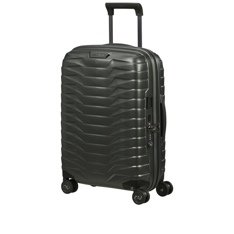 Koffer Proxis Spinner 55 Matt Climbing Ivy, Farbe: grün/oliv, Marke: Samsonite, EAN: 5400520161949, Abmessungen in cm: 40x55x20, Bild 2 von 15