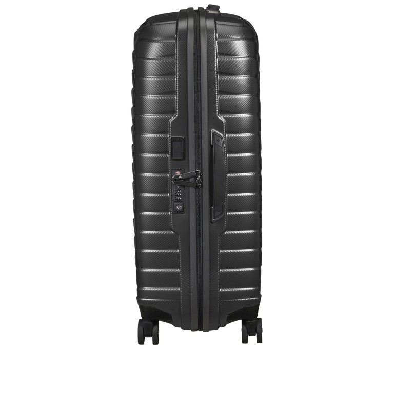 Koffer Proxis Spinner 69 Matt Graphit, Farbe: anthrazit, Marke: Samsonite, EAN: 5400520161987, Abmessungen in cm: 48x69x29, Bild 3 von 14