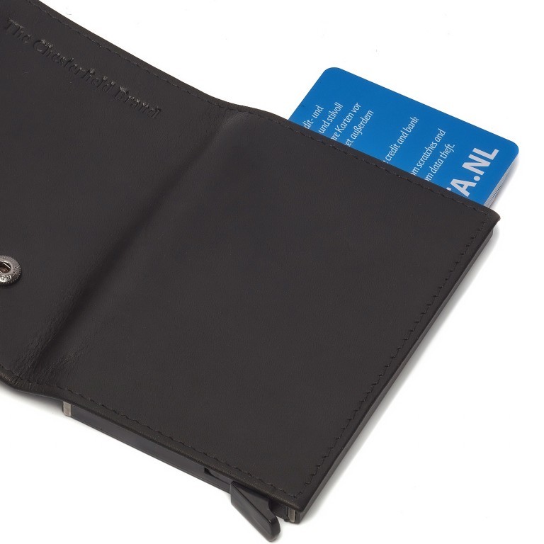 Geldbörse Frankfurt mit RFID-Schutz Black, Farbe: schwarz, Marke: The Chesterfield Brand, EAN: 8719241079776, Abmessungen in cm: 7x10x2, Bild 5 von 5