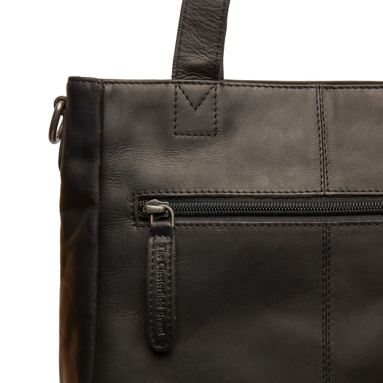Handtasche Nevada Black, Farbe: schwarz, Marke: The Chesterfield Brand, EAN: 8719241070483, Abmessungen in cm: 24.5x26x11, Bild 5 von 5