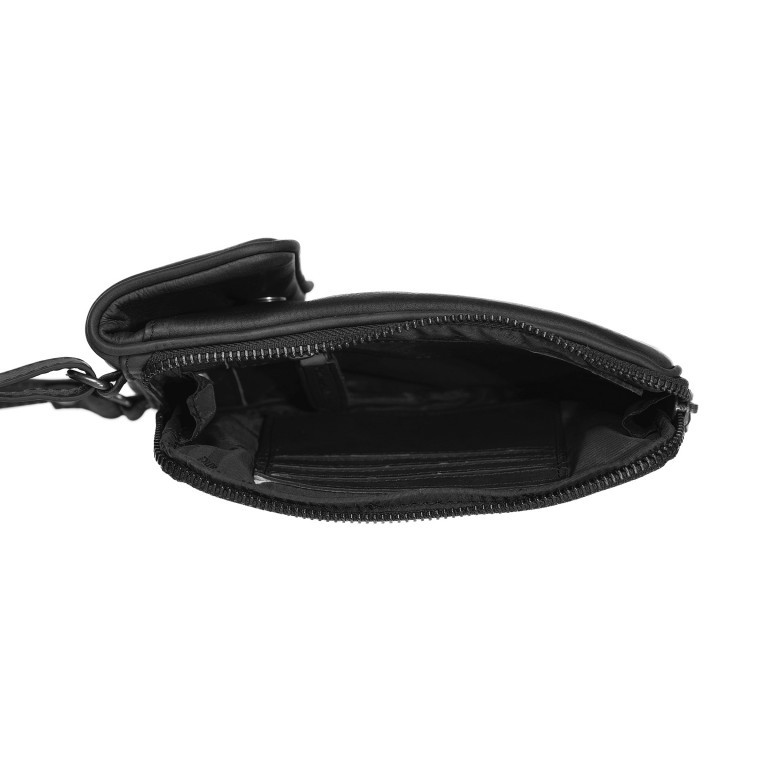 Handytasche Anderson Black, Farbe: schwarz, Marke: The Chesterfield Brand, EAN: 8719241063300, Abmessungen in cm: 12x19x2, Bild 3 von 7