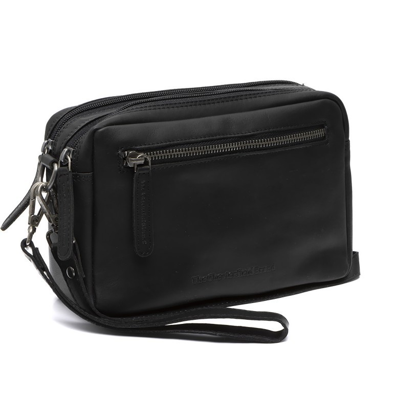 Handgelenktasche Samuai für Herren Black, Farbe: schwarz, Marke: The Chesterfield Brand, EAN: 8719241076683, Abmessungen in cm: 21.5x14x7.5, Bild 1 von 5