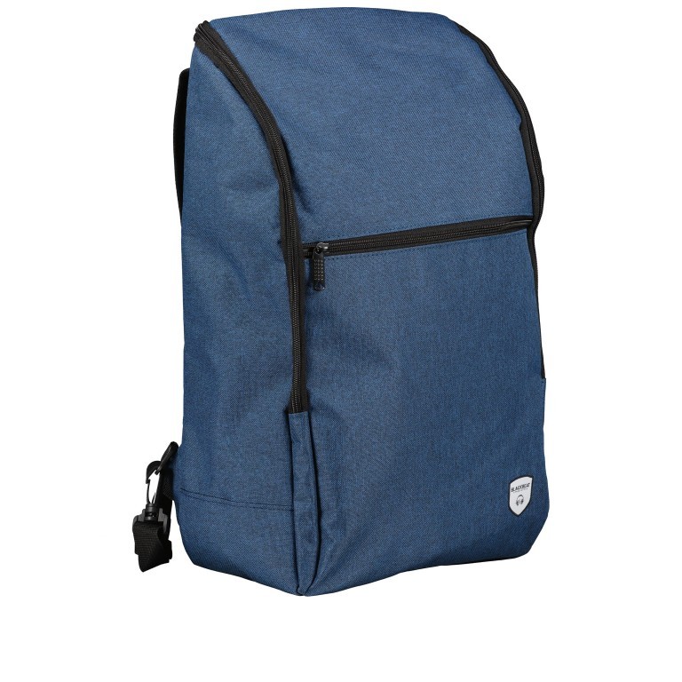 Fahrradtasche / Rucksack für Gepäckträgerbefestigung Dunkelblau, Farbe: blau/petrol, Marke: Blackbeat, EAN: 4066727000132, Abmessungen in cm: 28x45x11, Bild 2 von 8
