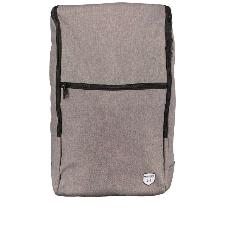 Fahrradtasche / Rucksack für Gepäckträgerbefestigung Grau, Farbe: grau, Marke: Blackbeat, EAN: 4066727000149, Abmessungen in cm: 28x45x11, Bild 1 von 8