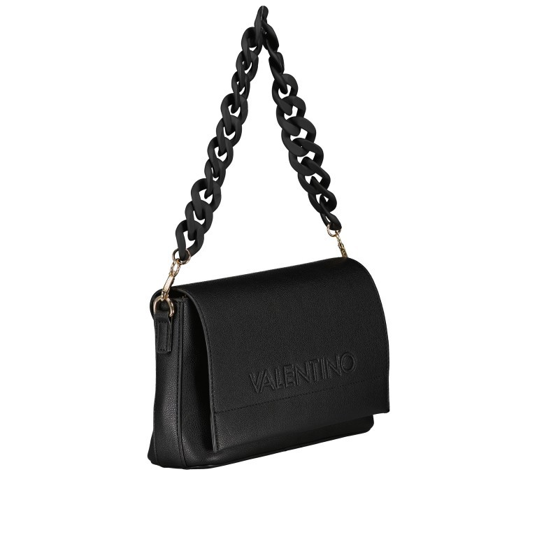 Umhängetasche Noodles Nero, Farbe: schwarz, Marke: Valentino Bags, EAN: 8058043733876, Abmessungen in cm: 24.5x17.5x7, Bild 2 von 8