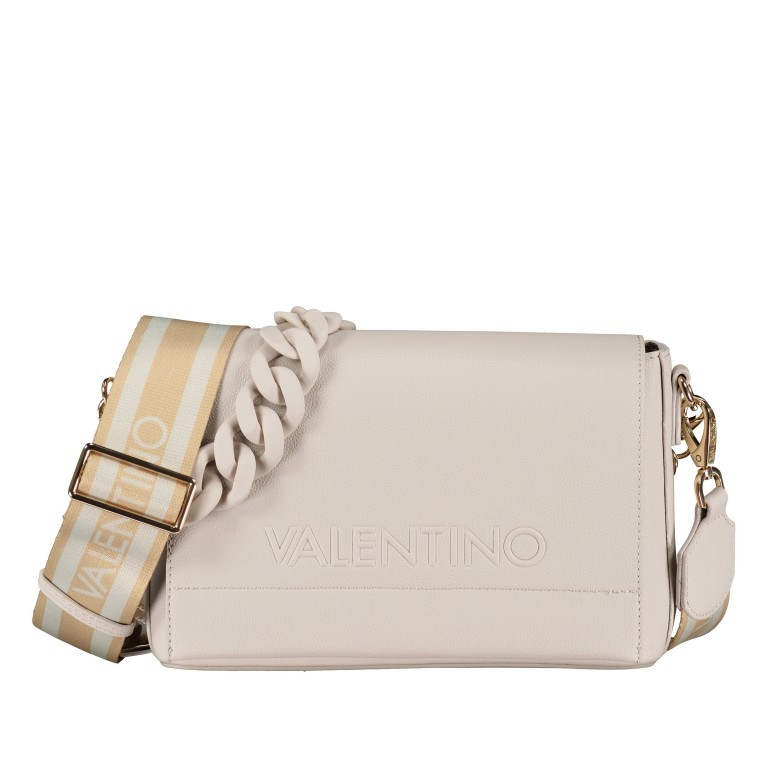 Umhängetasche Noodles Ecru, Farbe: beige, Marke: Valentino Bags, EAN: 8058043733906, Abmessungen in cm: 24.5x17.5x7, Bild 1 von 8