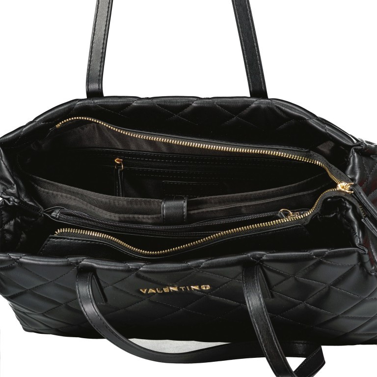 Shopper Ocarina, Farbe: schwarz, Marke: Valentino Bags, EAN: 8054942227676, Abmessungen in cm: 38.5x26.5x16, Bild 5 von 5