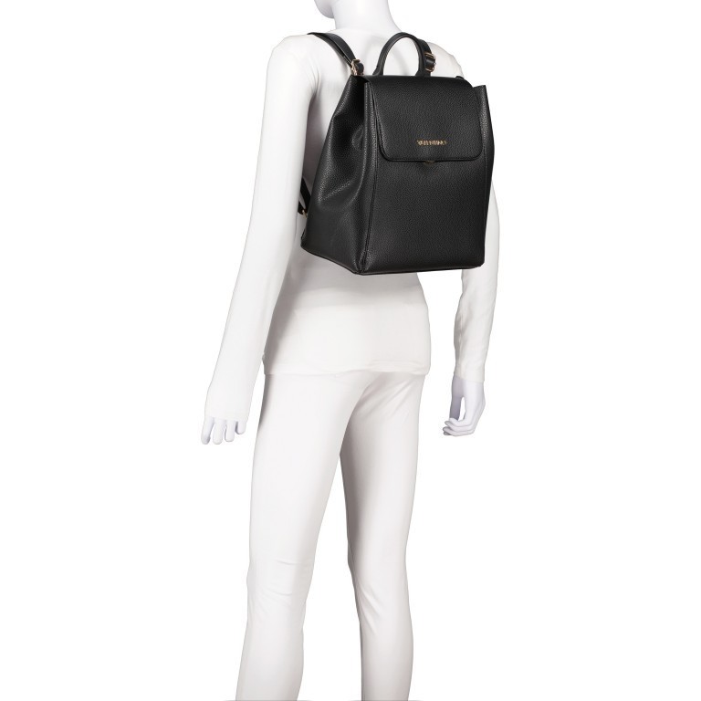 Rucksack Superman Nero, Farbe: schwarz, Marke: Valentino Bags, EAN: 8052790590492, Abmessungen in cm: 26.5x31x16, Bild 5 von 6