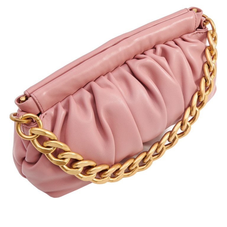 Umhängetasche / Clutch Soft Volume Ruby Silky Leather Rose Pink, Farbe: rosa/pink, Marke: Les Visionnaires, EAN: 4260711670008, Abmessungen in cm: 32x16x10, Bild 3 von 6