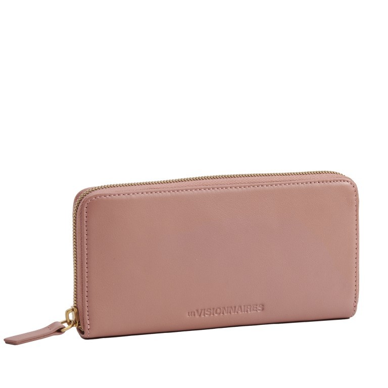 Geldbörse Lily Smooth Leather Blush Pink, Farbe: rosa/pink, Marke: Les Visionnaires, EAN: 4260711672507, Abmessungen in cm: 23x15x5.5, Bild 2 von 3