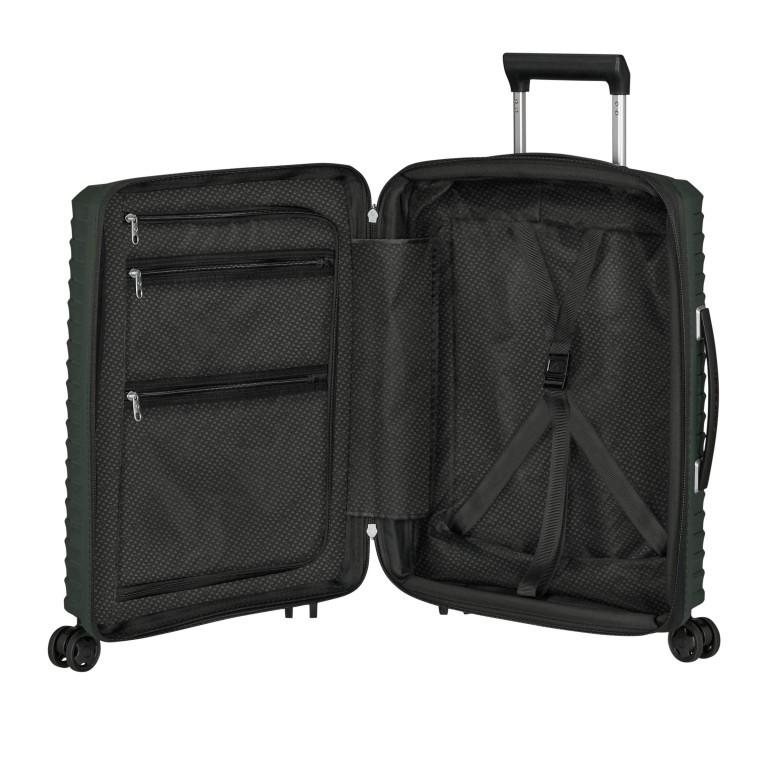 Koffer Upscape Spinner 55 erweiterbar auf 45 Liter Climbing Ivy, Farbe: grün/oliv, Marke: Samsonite, EAN: 5400520160621, Abmessungen in cm: 40x55x20, Bild 8 von 14