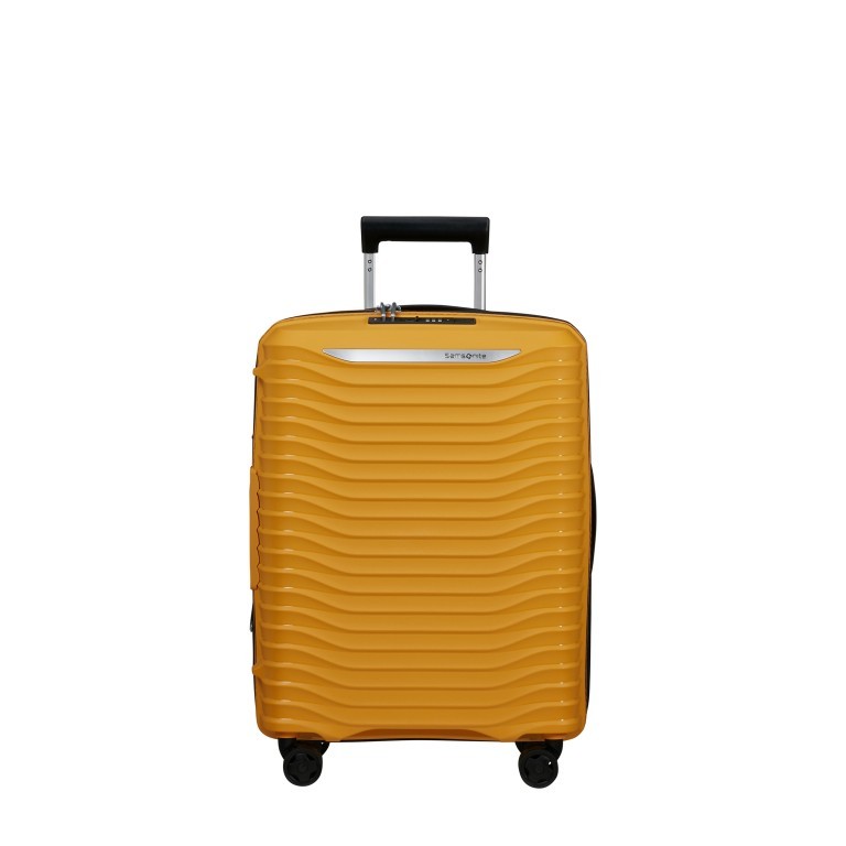 Koffer Upscape Spinner 55 erweiterbar auf 45 Liter Yellow, Farbe: gelb, Marke: Samsonite, EAN: 5400520160607, Abmessungen in cm: 40x55x20, Bild 1 von 14