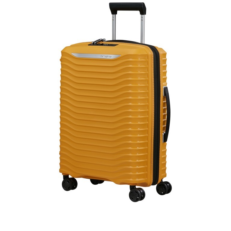 Koffer Upscape Spinner 55 erweiterbar auf 45 Liter Yellow, Farbe: gelb, Marke: Samsonite, EAN: 5400520160607, Abmessungen in cm: 40x55x20, Bild 2 von 14