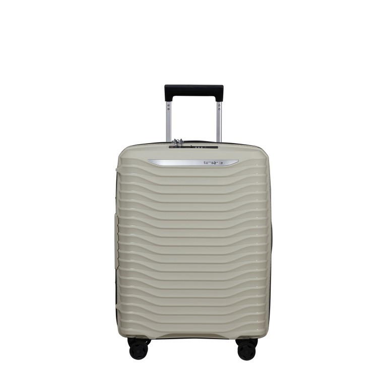 Koffer Upscape Spinner 55 erweiterbar auf 45 Liter Warm Neutral, Farbe: grau, Marke: Samsonite, EAN: 5400520160638, Abmessungen in cm: 40x55x20, Bild 1 von 14