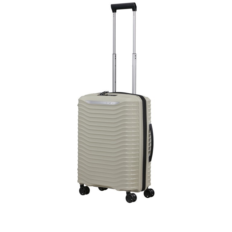 Koffer Upscape Spinner 55 erweiterbar auf 45 Liter Warm Neutral, Farbe: grau, Marke: Samsonite, EAN: 5400520160638, Abmessungen in cm: 40x55x20, Bild 7 von 14