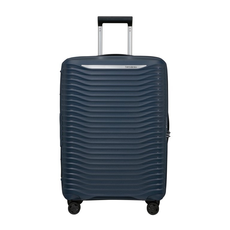 Koffer Upscape Spinner 68 erweiterbar auf 83 Liter Blue Nights, Farbe: blau/petrol, Marke: Samsonite, EAN: 5400520160669, Abmessungen in cm: 47x68x28, Bild 1 von 12