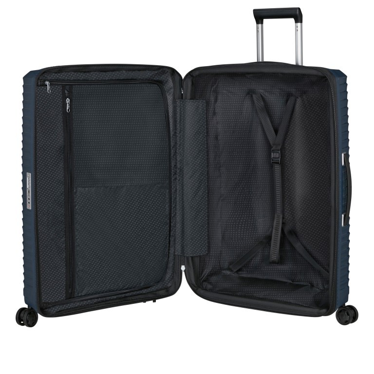 Koffer Upscape Spinner 68 erweiterbar auf 83 Liter Blue Nights, Farbe: blau/petrol, Marke: Samsonite, EAN: 5400520160669, Abmessungen in cm: 47x68x28, Bild 8 von 12