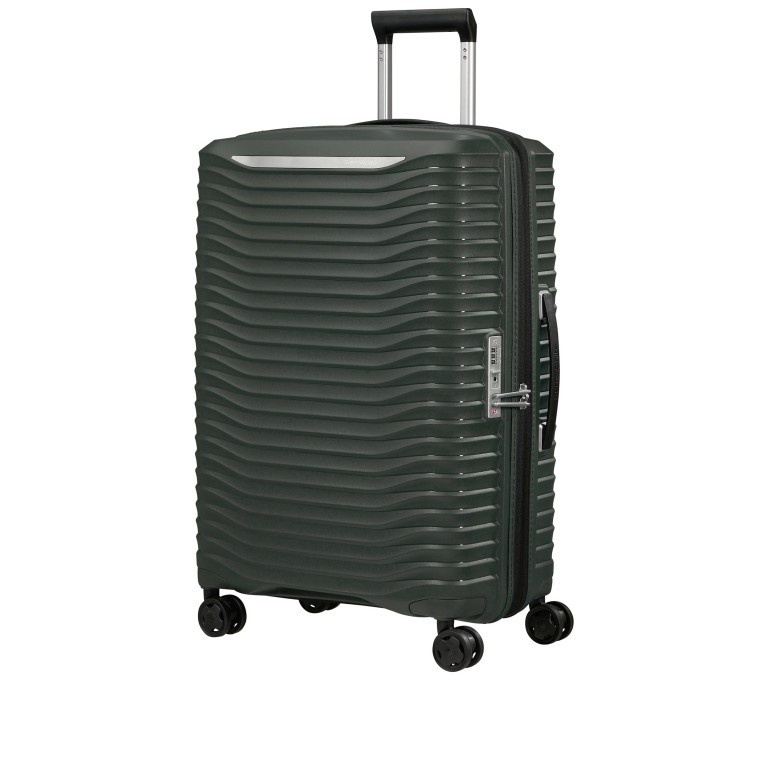 Koffer Upscape Spinner 68 erweiterbar auf 83 Liter Climbing Ivy, Farbe: grün/oliv, Marke: Samsonite, EAN: 5400520160676, Abmessungen in cm: 47x68x28, Bild 2 von 12
