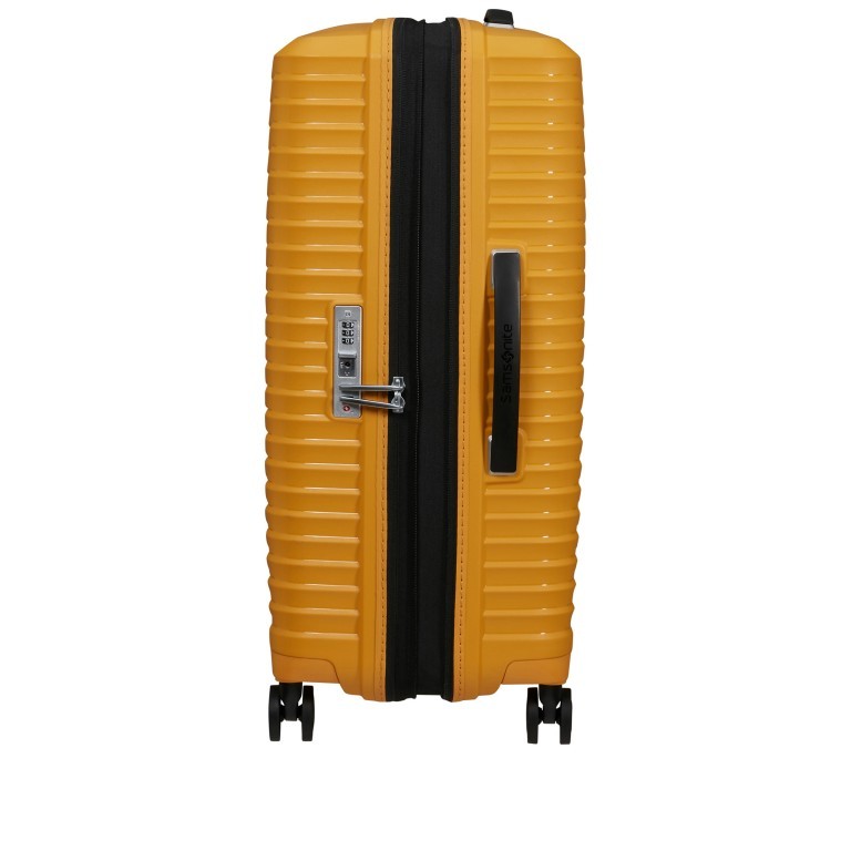 Koffer Upscape Spinner 68 erweiterbar auf 83 Liter Yellow, Farbe: gelb, Marke: Samsonite, EAN: 5400520160652, Abmessungen in cm: 47x68x28, Bild 4 von 12