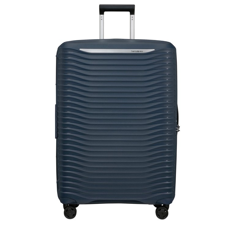Koffer Upscape Spinner 75 erweiterbar auf 114 Liter Blue Nights, Farbe: blau/petrol, Marke: Samsonite, EAN: 5400520160713, Abmessungen in cm: 51x75x30, Bild 1 von 12