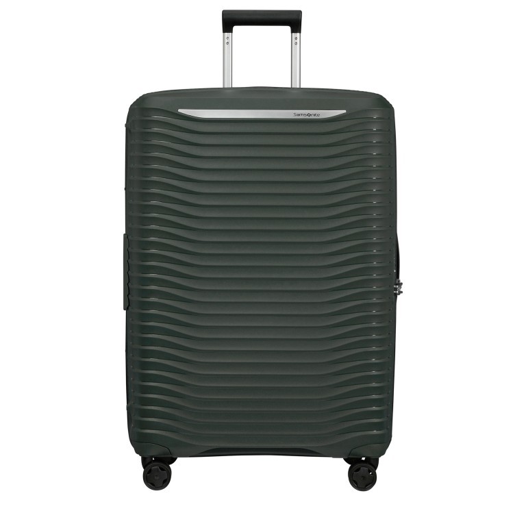 Koffer Upscape Spinner 75 erweiterbar auf 114 Liter Climbing Ivy, Farbe: grün/oliv, Marke: Samsonite, EAN: 5400520160720, Abmessungen in cm: 51x75x30, Bild 1 von 12