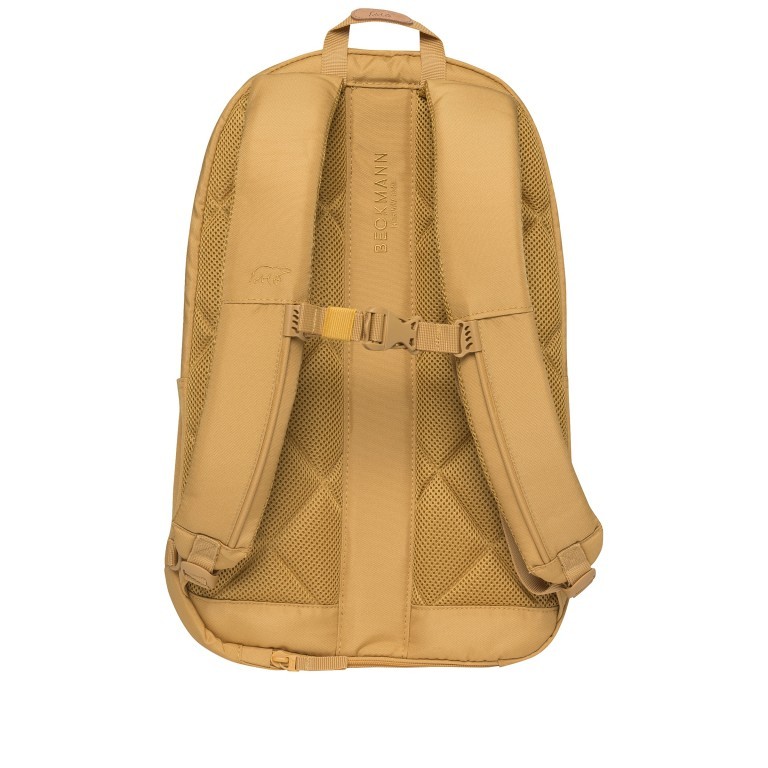 Rucksack Urban mit separatem Laptopfach 16 Zoll Yellow, Farbe: gelb, Marke: Beckmann, EAN: 7049983300182, Abmessungen in cm: 30x48x22, Bild 4 von 8