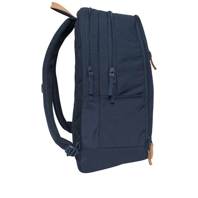 Rucksack Urban mit separatem Laptopfach 16 Zoll Dark Blue, Farbe: blau/petrol, Marke: Beckmann, EAN: 7049983300472, Abmessungen in cm: 30x48x22, Bild 3 von 8