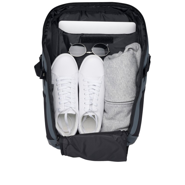Rucksack Street Go mit Laptopfach 16 Zoll Blue, Farbe: blau/petrol, Marke: Beckmann, EAN: 7049983610076, Abmessungen in cm: 33x47x24, Bild 5 von 6