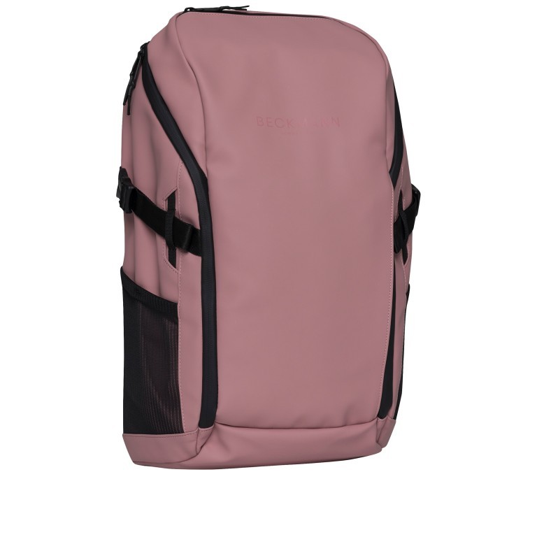 Rucksack Street Go mit Laptopfach 16 Zoll Ash Rose, Farbe: rosa/pink, Marke: Beckmann, EAN: 7049983611332, Abmessungen in cm: 33x47x24, Bild 2 von 6