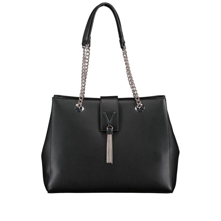 Shopper Divina NA Nero, Farbe: schwarz, Marke: Valentino Bags, EAN: 8058043449593, Abmessungen in cm: 36.5x29x13.5, Bild 1 von 5