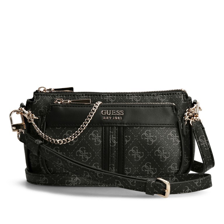 Tasche Kasinta Complet Schwarz, Farbe: schwarz, Marke: Guess, EAN: 0190231555889, Abmessungen in cm: 24x14x4.5, Bild 1 von 3